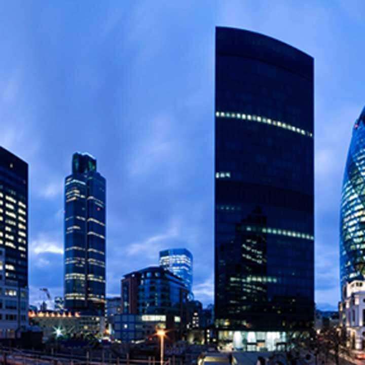 City scape at night