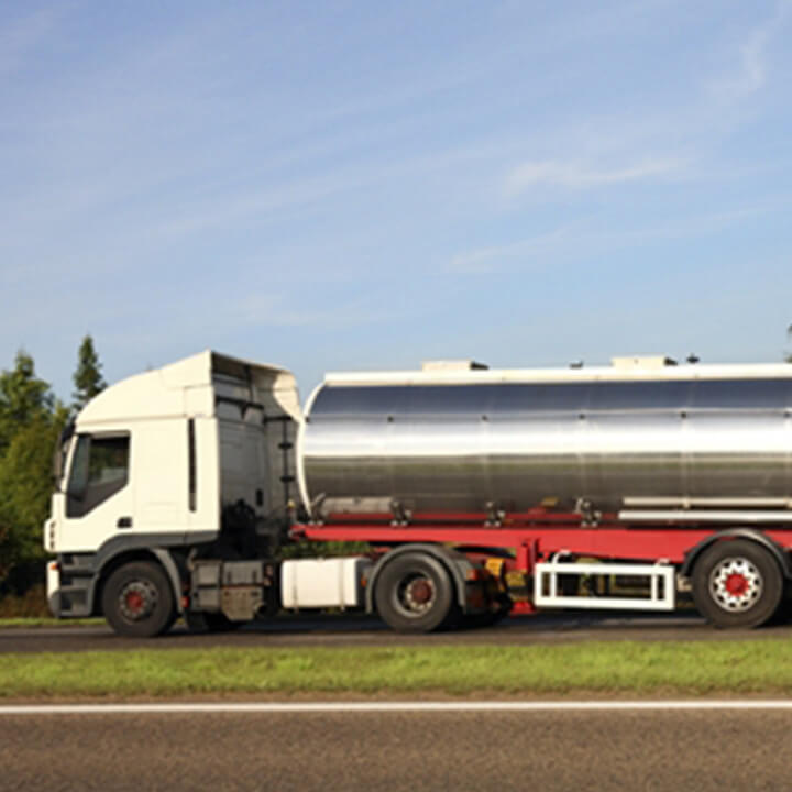 Image of a tanker truck