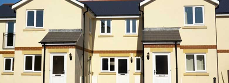 New terraced houses
