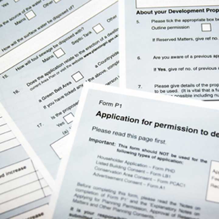 Pile of forms