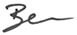 Ben Sheppard signature