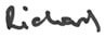 Richard Sandford's signature