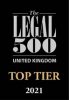 Legal 500 top tier logo