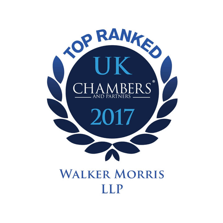 Walker Morris LLP - Top Ranked UK Chambers and Partners 2017
