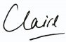 Claire Burrows Signature