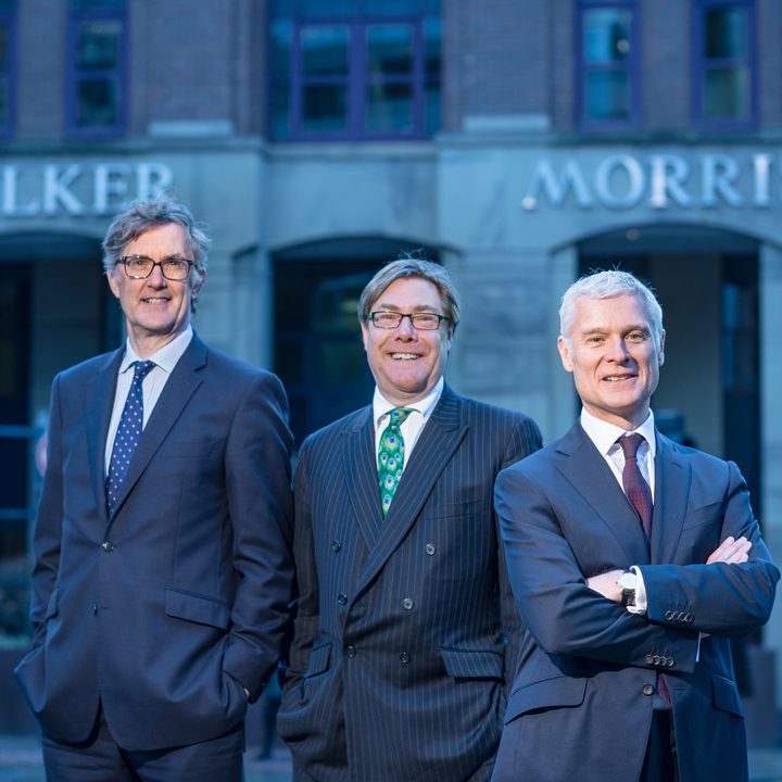 Ian Gilbert Outgoing Managing Partner (Left), David Smedley, Chairman (centre) and Malcolm Simpson, incoming Managing Partner(Right)