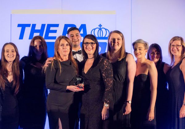 PA Hub Awards Team of the year June 2018