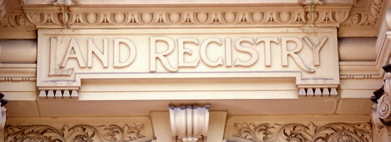 Land registry on ornate building