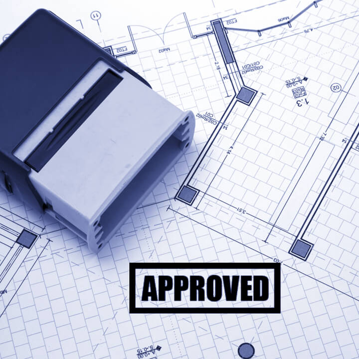 Approved plan drawings