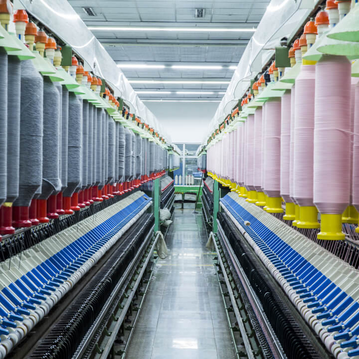 a modern textile mill