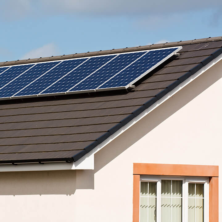 Photovoltaic-Solar-Panels-on-tiled-roof-