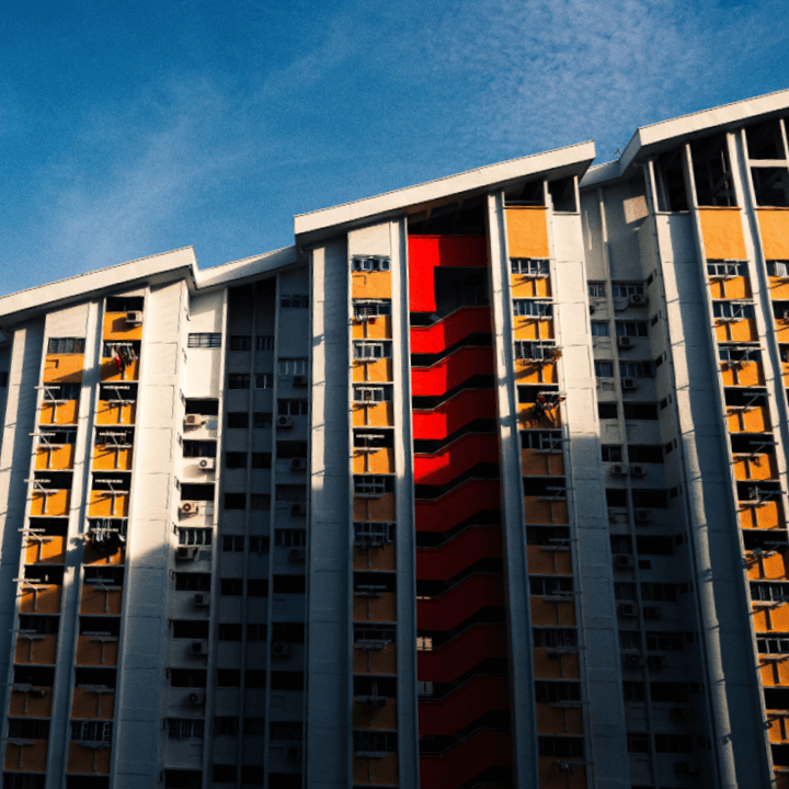 Flats and block management subject to long residential leaseholds