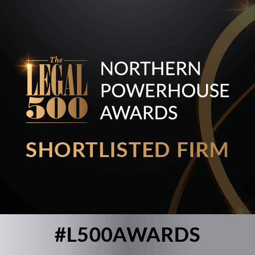 Legal 500 Northern Powerhouse Awards - shortlisted firm
