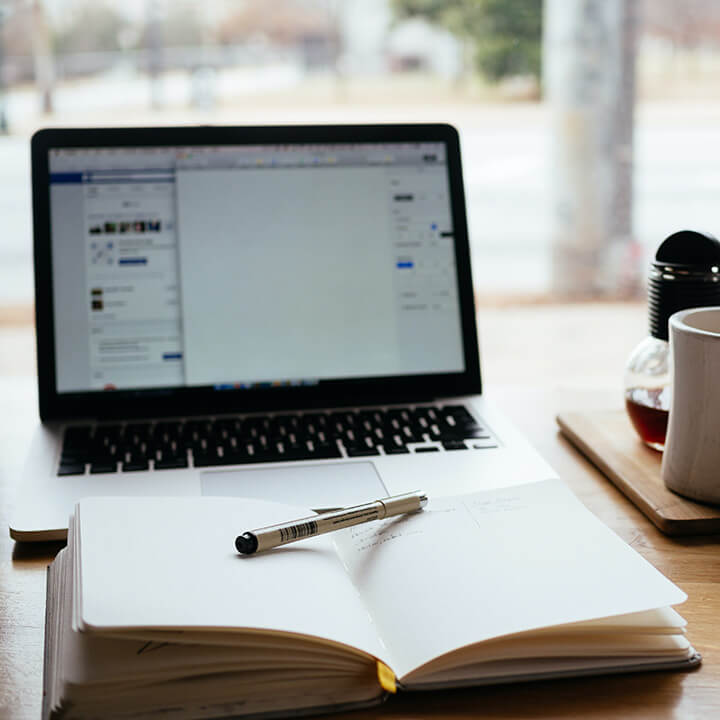 laptop-and-work-book-