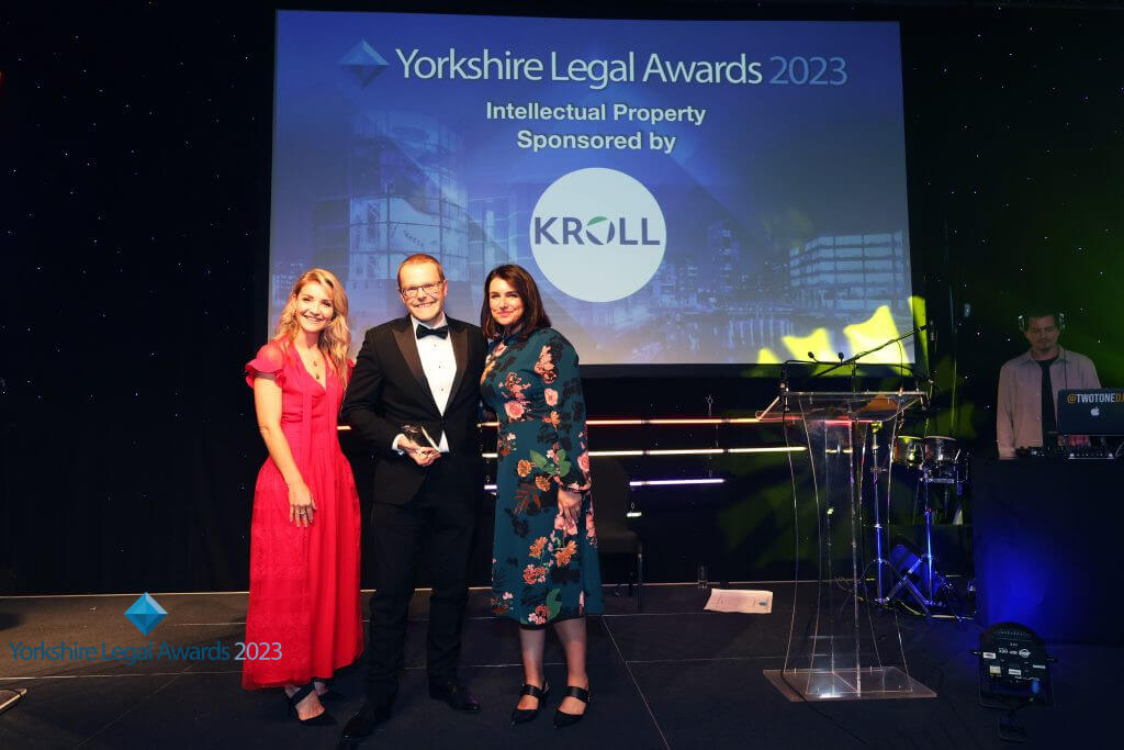 Walker Morris IP team collects award at Yorkshire Legal Awards