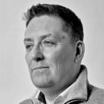 Andrew Northage B&W close up