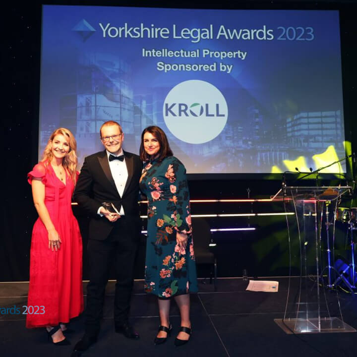 Walker Morris IP Team collect Yorkshire Legal Award